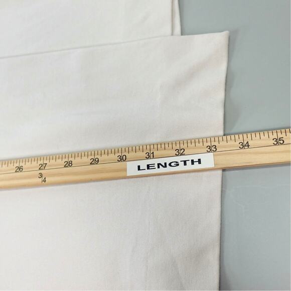 Aritzia Babaton Midi Skirt Womens 10 Cream Wrap Button Asymmetrical Soft Girl - Picture 13 of 13